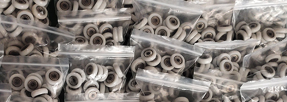 Storage method of rubberized bearings